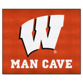 Wisconsin Man Cave Tailgater Rug 5'x6' Wisconsin Man Cave Tailgater Rug 5'x6'